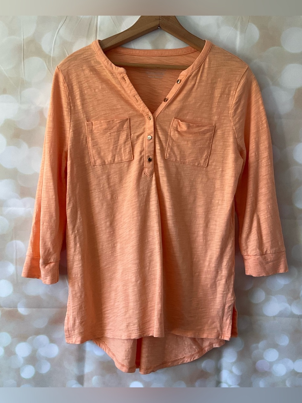 Chico’s Orange Blouse